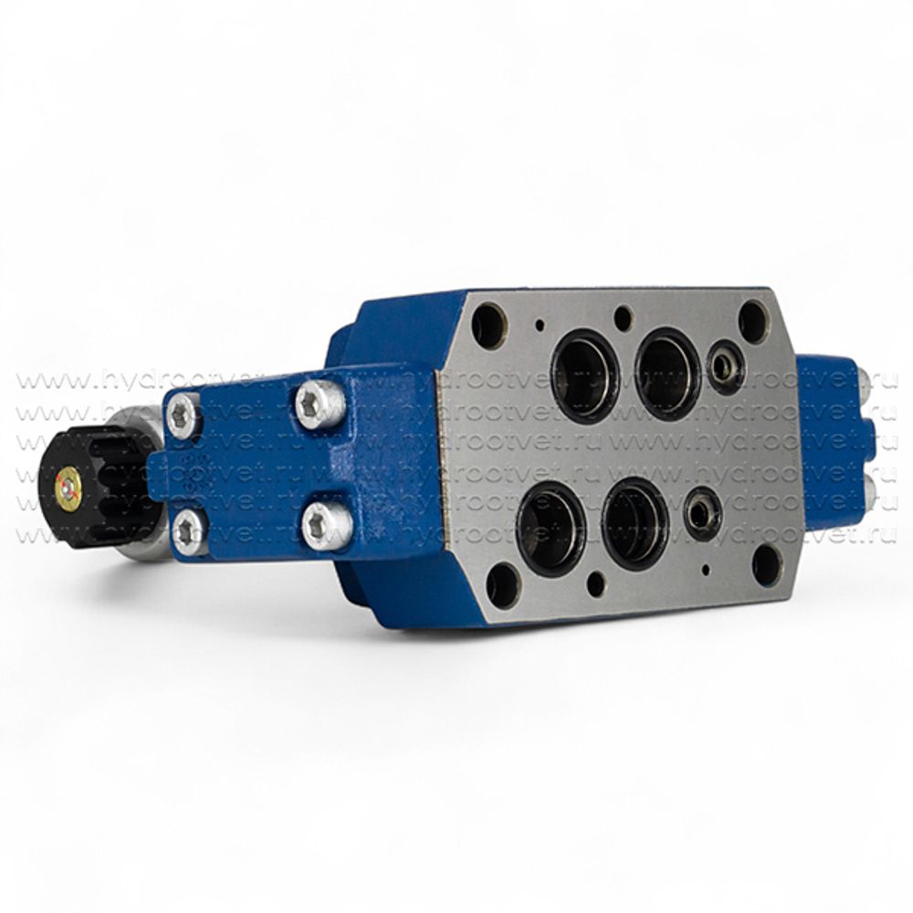 4WEH16E7X/6EG24N9ETK4/B10 - Гидрораспределитель с электроуправлением Ду16 схема E (44), напряжение G24, каналы управления ET - X и Y - внутренние