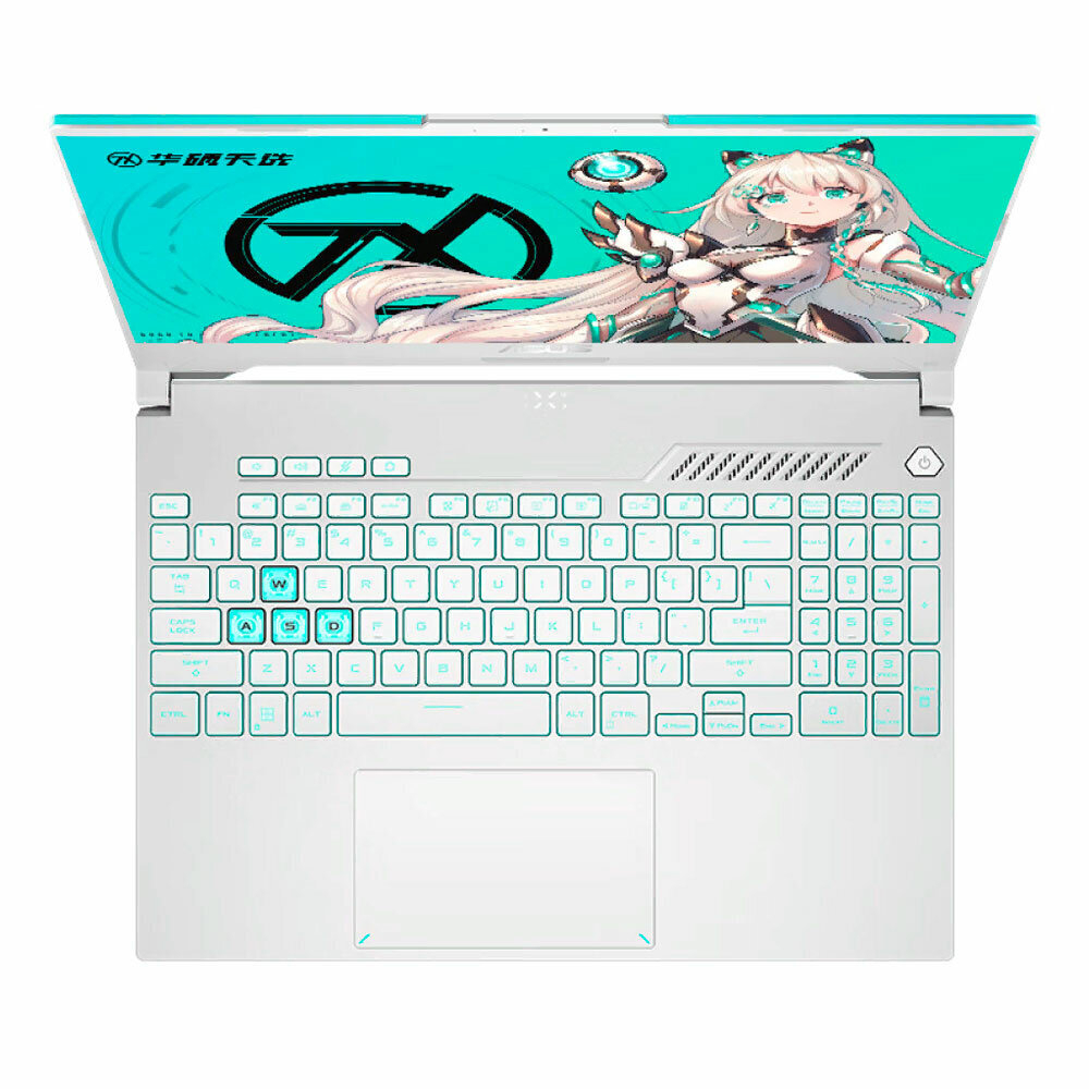 Игровой ноутбук ASUS TUF 4 (Tianxuan 4) FA507, R9-7940H, RTX4060, 16ГБ/1ТБ, 15.6" 165hz, Русская клавиатура+Русский Windows 11 Home, Синий-зелёный