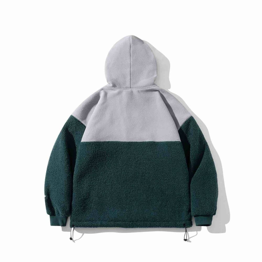 Худи Ymkashix Little Lamb серо-изумрудный