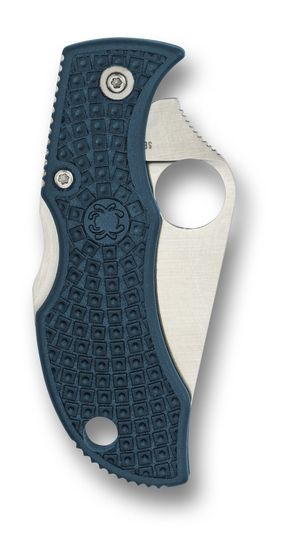 Складной нож Spyderco Manbug K390 MFPK390 c клинком из стали Bohler K390 Microclean, рукоять FRN