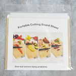 Набор гибких пластиковых разделочных досок 24*25 см, 10 шт.