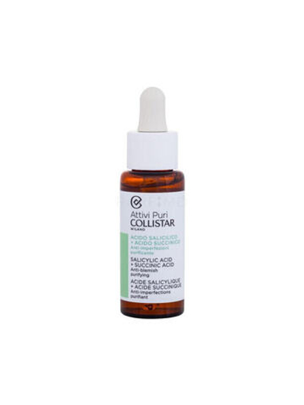 Collistar Pure Actives (Attivi Puri) Salicylic Acid + Succinic Acid 30 ml gesichtsserum für Frauen