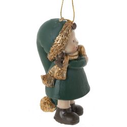 GAEM Фигурка декоративная подвесная "Девочка", L5 W5 H10 см, 2в.