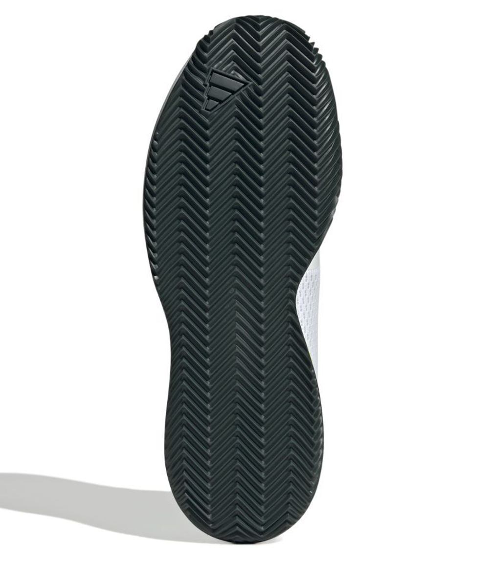 Мужские кроссовки теннисные Adidas Courtflash Speed 2 - cloud white/cloud white/core black