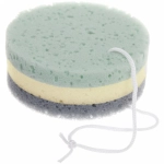 Губка для тела банная поролоновая «VO!DA!- Блаженство», 11*5см