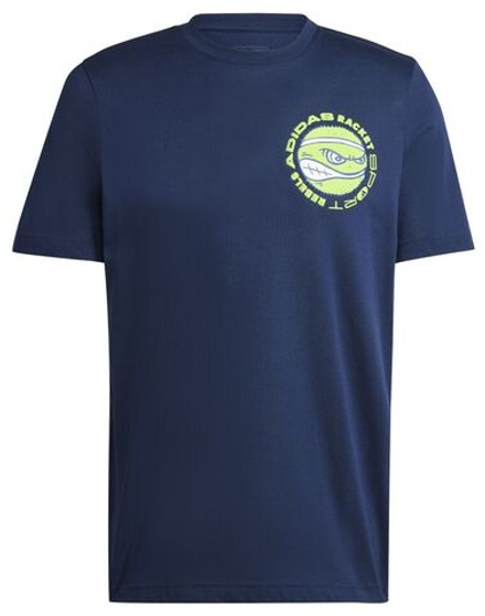 Теннисная футболка Adidas Racket Sport Rebels Graphic - Blue