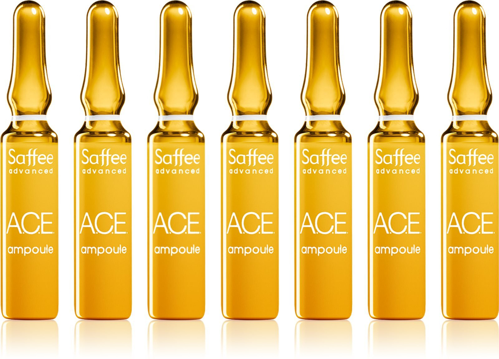 Saffee Advanced Vitamins A.C.E. Ampoules - ампулы - 7-дневная интенсивная терапия с витаминами А, С и Е /   / GTIN 3760275383259