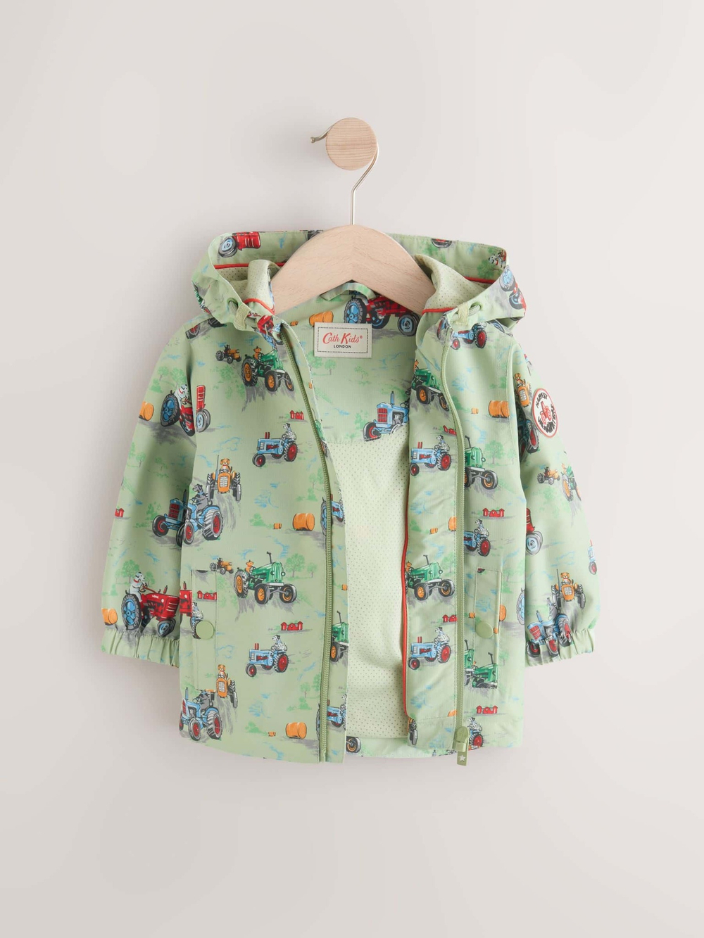 Куртка с капюшоном для мальчика Next AG3-086, Зеленый