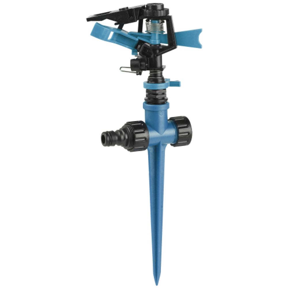 GWRS12-046 GREEN APPLE Разбрызгиватель 360 град, импульсный, вращающийся, пластик | Аксессуары для полива Green Apple