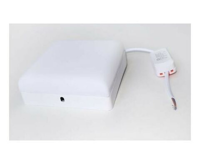 Настенный потолочный светильник квадратный 24W ,защита IP20, корпус выполнен из металла, цвет- белый, 170х170х45мм Накладной светодиодный св-к 24W 6400K 2400Лм Рабочая температура от-40 до +50С