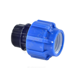 Муфта компрессионная ПЭ Дн 20х1/2" НР Ру16 ТПК-АКВА 50030020