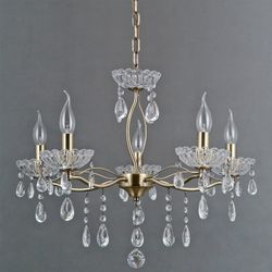 Подвесная люстра ILLUMICO CASTOR IL0265-5PSQ-24 AB CASTOR