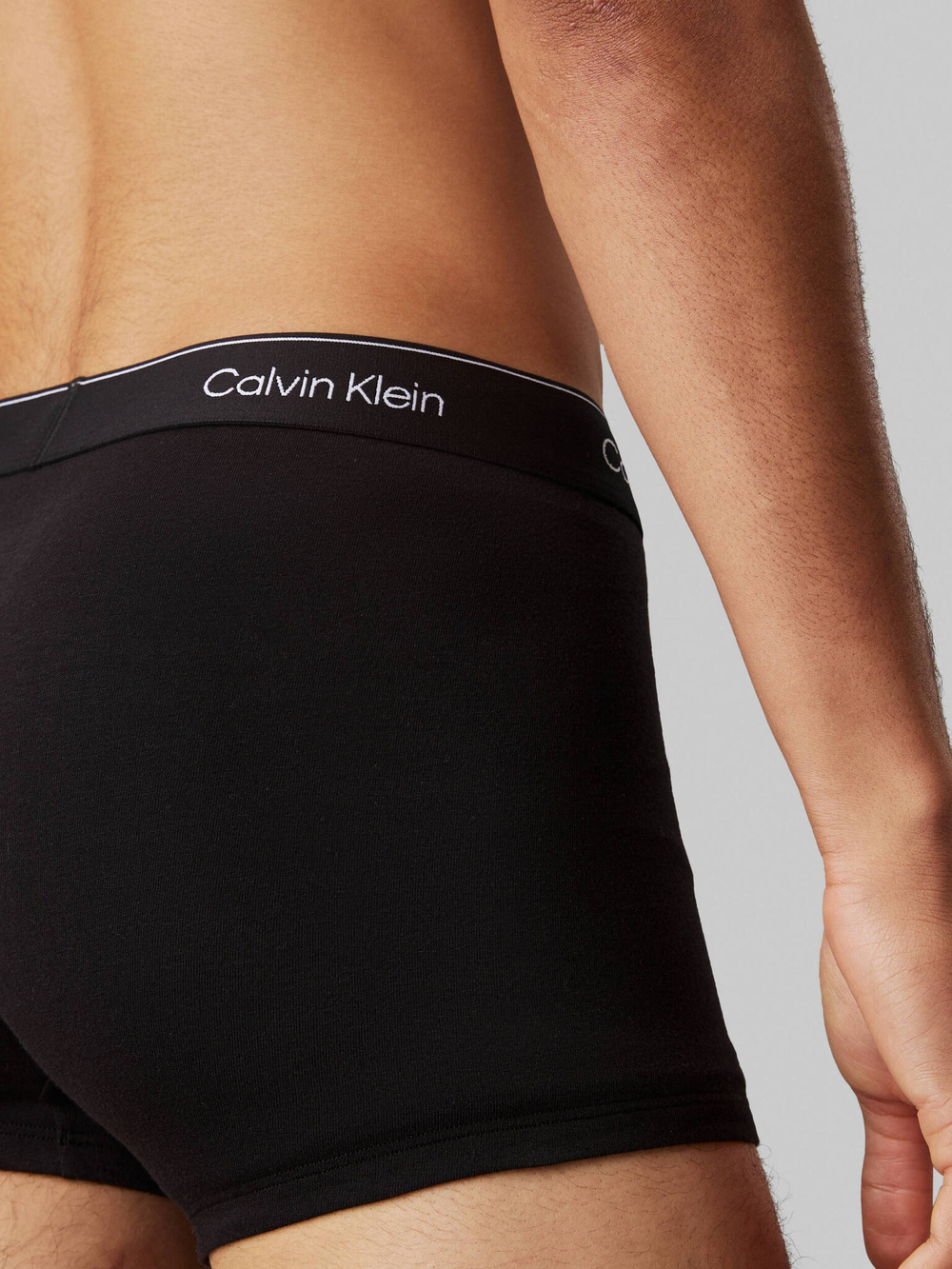 Трусики-боксеры 3шт. Calvin Klein Underwear - черный(000NB3963A)