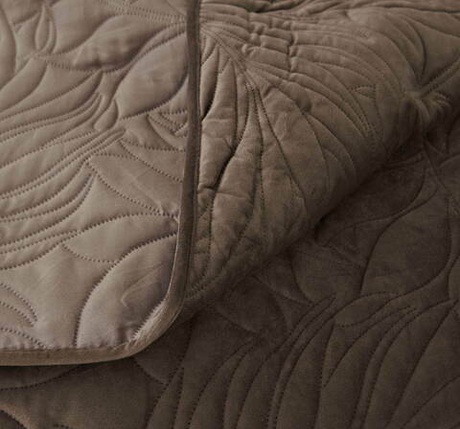 Покрывало 240х260 и 2 наволочки 50х70 Sofi De MarkO Глория коричневое