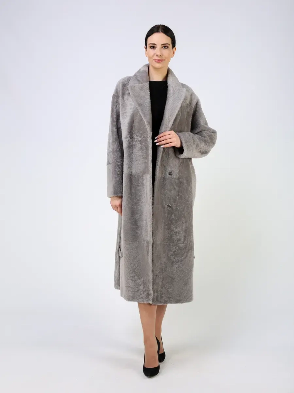 Дубленка зимняя натуральная шуба