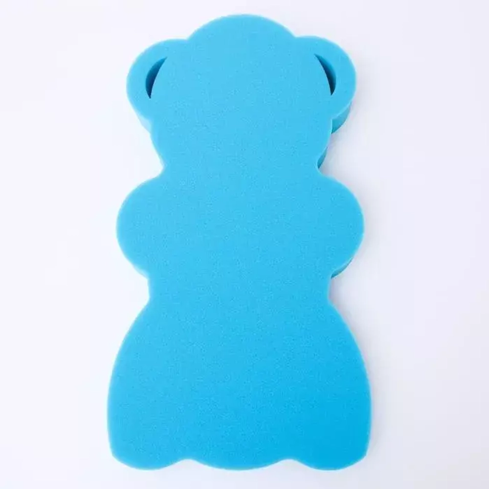 5120728 Подкладка для купания макси "Мишка", цвет синий