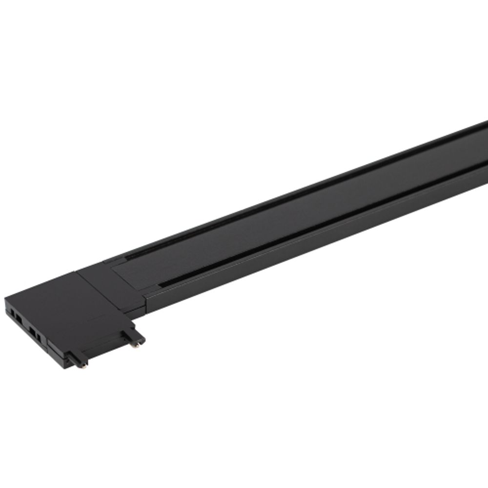 Коннектор питания ЭРА TRM-S5-CC BK для магнитного шинопровода угловой черный для системы S5 | Магнитный шинопровод и аксессуары