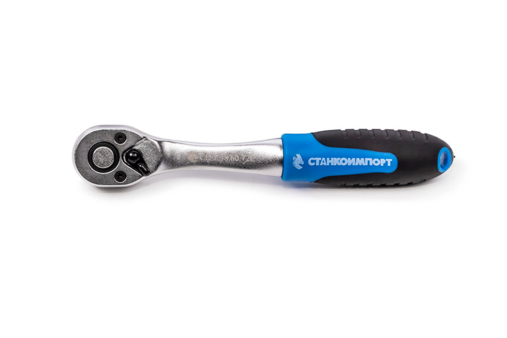 Станкоимпорт Трещотка изогнутая 3/8" с 72 зубами CS-T.38.60.72С