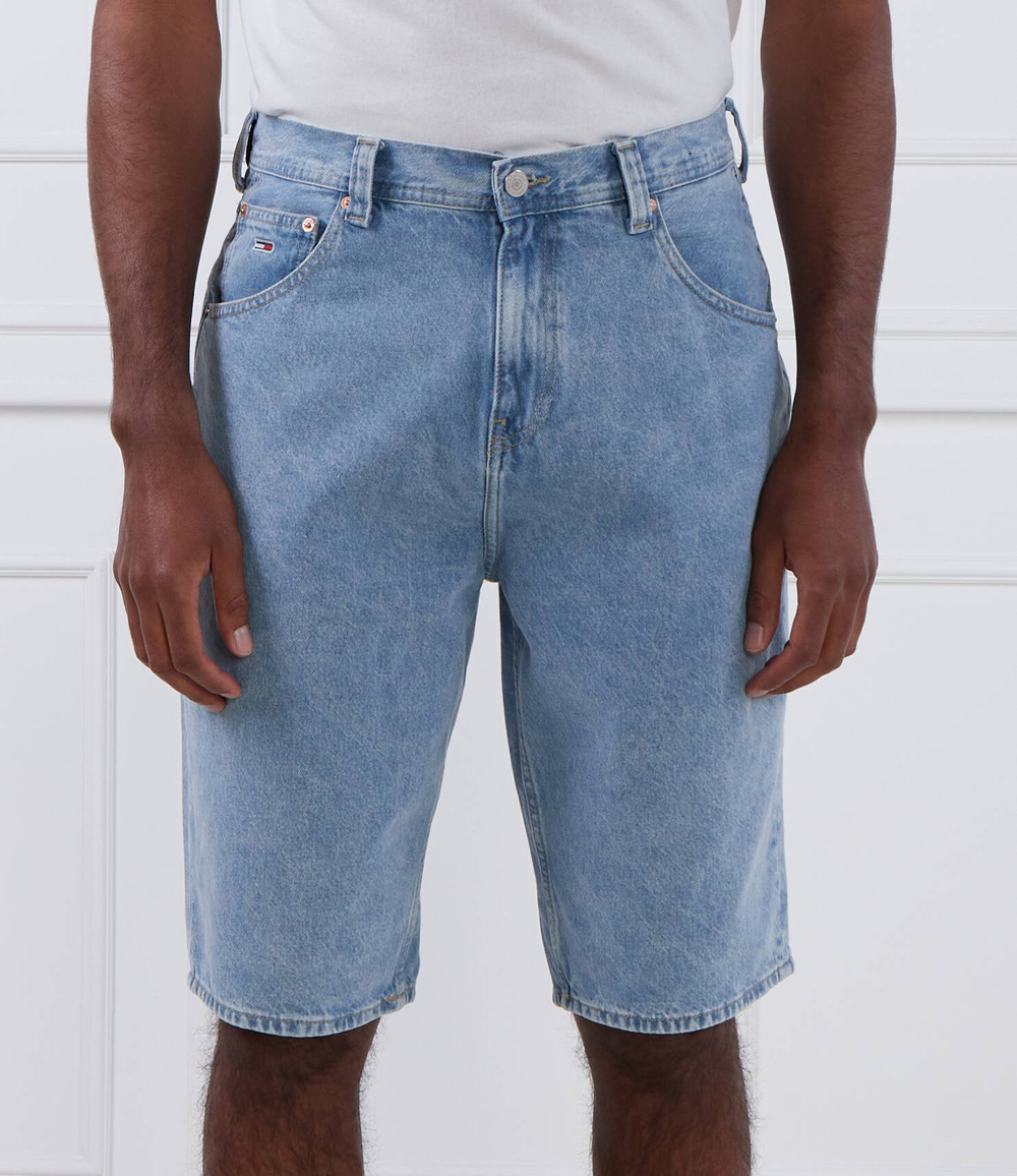 Шорты AIDEN BAGGY DENIM SHORT BG0014 Tommy Jeans - голубой(DM0DM16156)