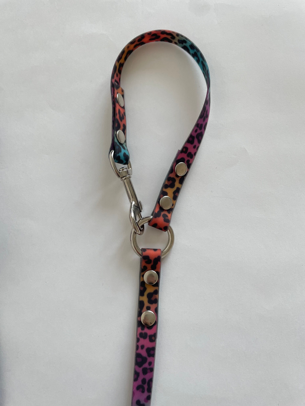 Перестежка для собак, 15 мм, 3 м, леопард