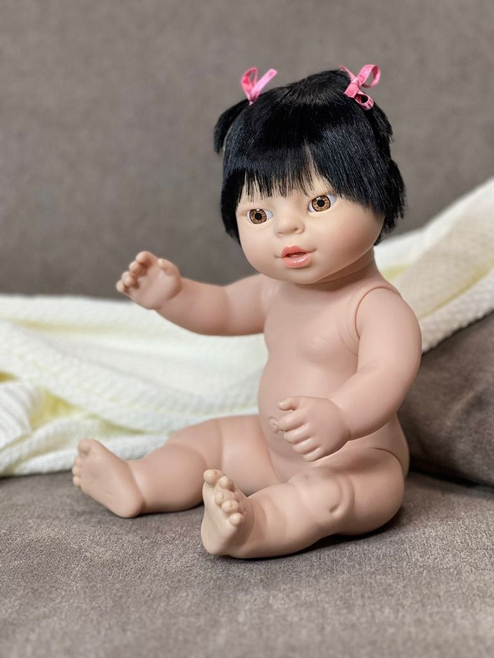 Кукла Berjuan виниловая 38см Newborn без одежды (7061)