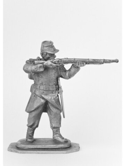 Оловянный солдатик Вольтижер французской армии, 1854 г.