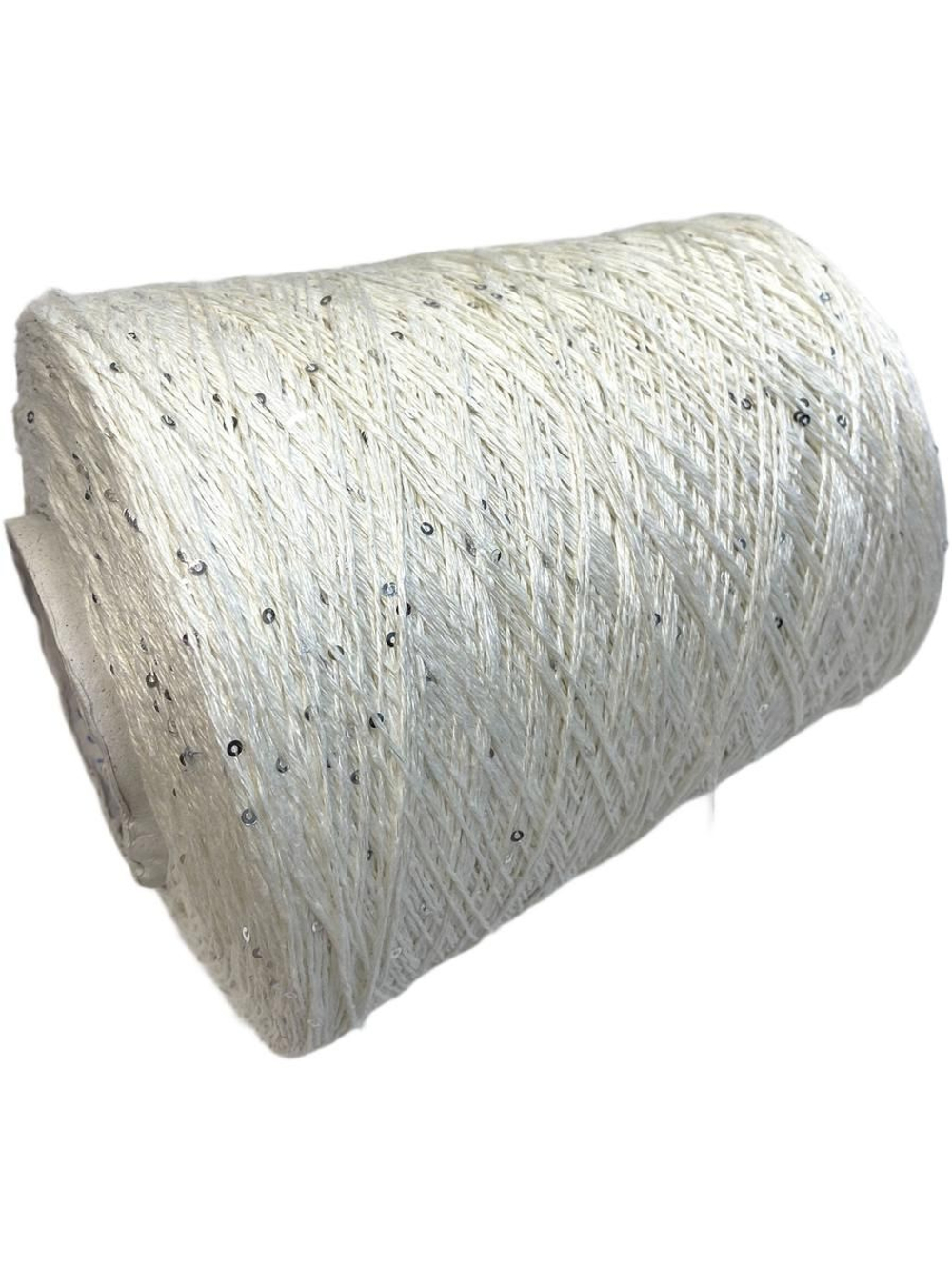 Пряжа на бобине (Италия) 90% лен 8% шелк 2% п/а 100г - 320м 210 г