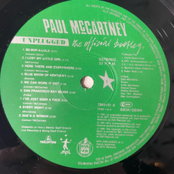 Винтажная виниловая пластинка LP Paul McCartney Unplugged (Holland 1991)