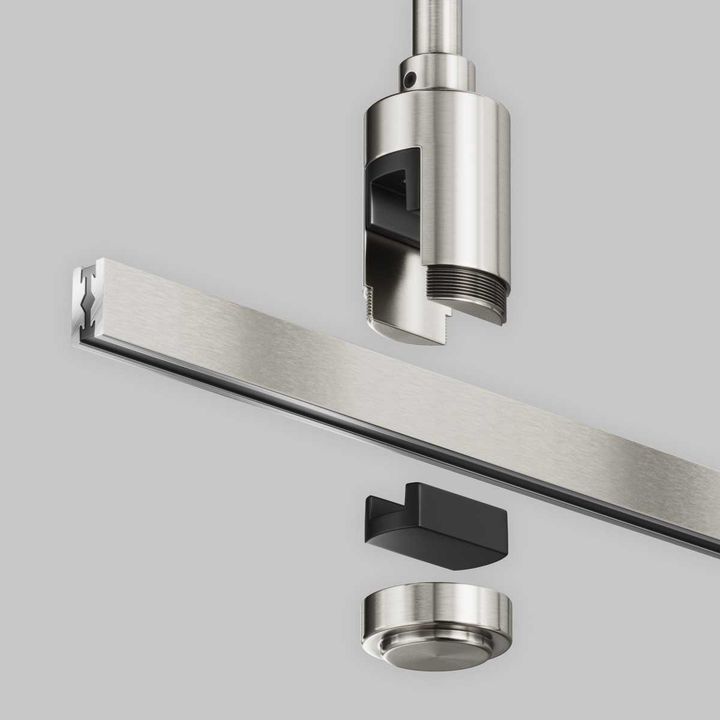Крепление потолочное Short одинарное 138мм Maytoni Technical TRA156C-SL1-PT