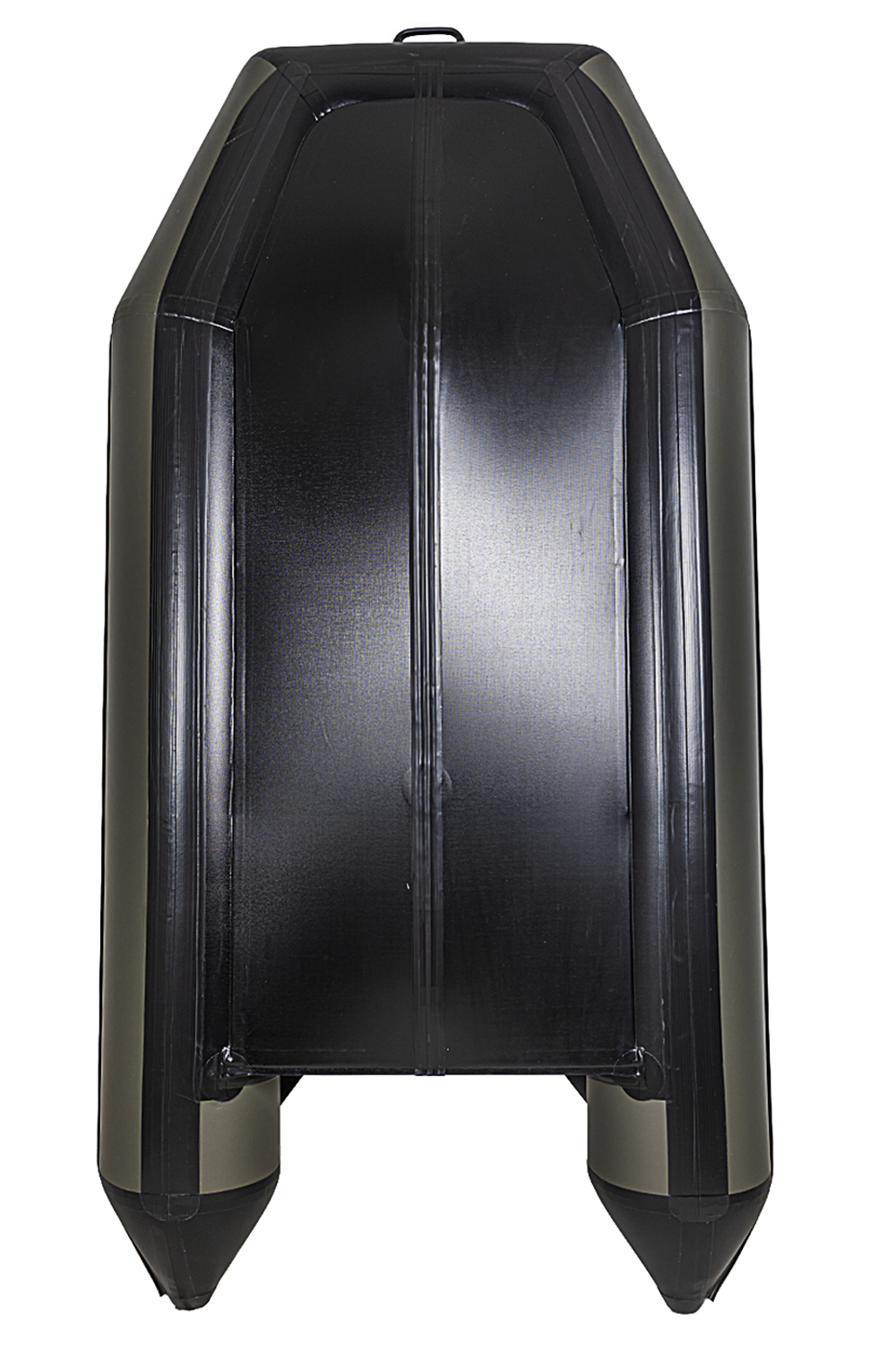 Броня-280 СК слань+киль хаки-черный (лодка ПВХ под мотор с усилением)