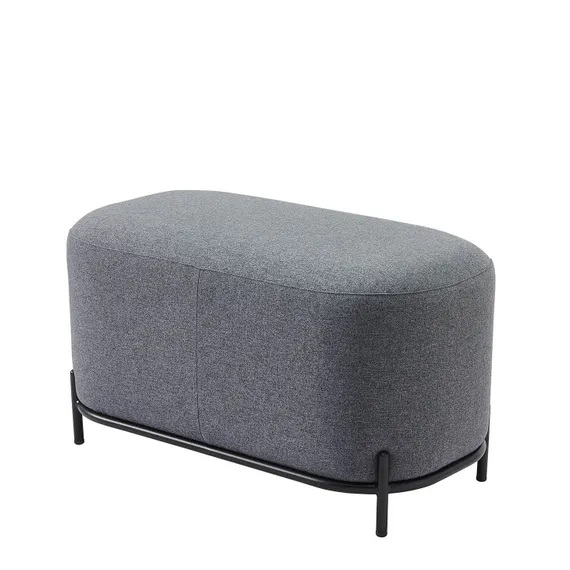 Банкетка Midnight 80 см темно-серая | Pawai | Купить в Hallberg.ru