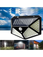 Беспроводной светодиодный светильник 2 шт прожектор с 100 LED лампами на солнечной батарее и датчиком движения