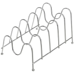 Подставка для крышек на 5 предметов, цвет серебро/1