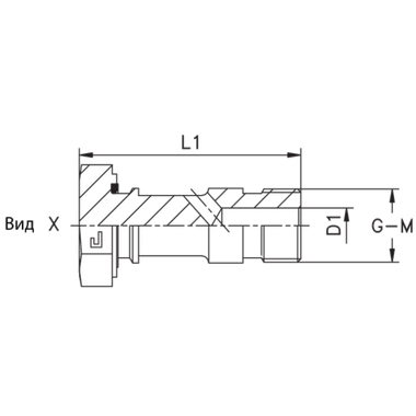 Болт BANJO BSP 1.1/2