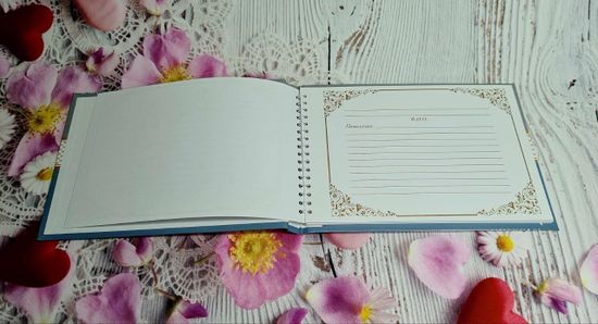 Свадебная книга пожеланий Пара Лебедей