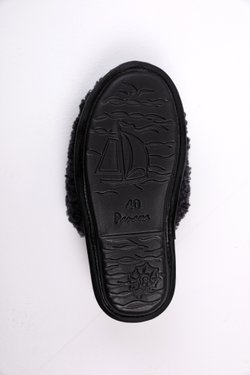 меховые тапочки из овчины