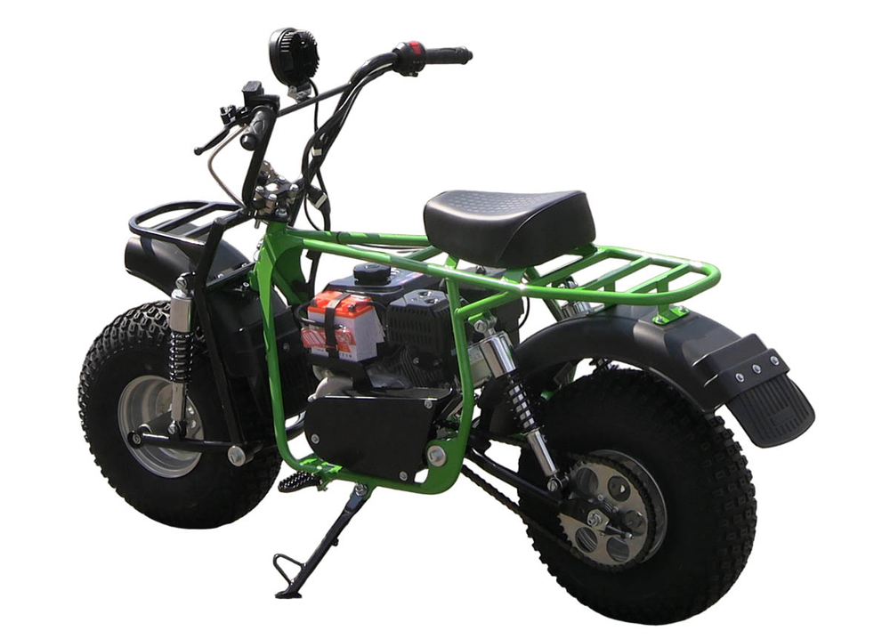 Мотоцикл внедорожный СКАУТ САФАРИ 3LE- 9 BIGFOOT (ФАРА, ЭЛ.СТ. перед. и задн. подв., 9 лс KP230PRO, РЕДУКТОР)