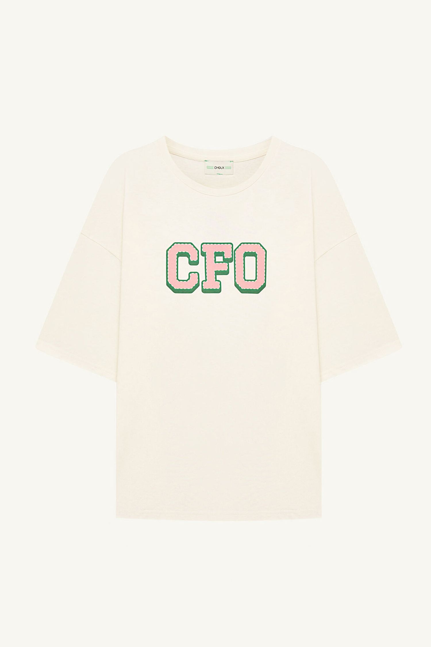 Футболка (CFO), сливочная