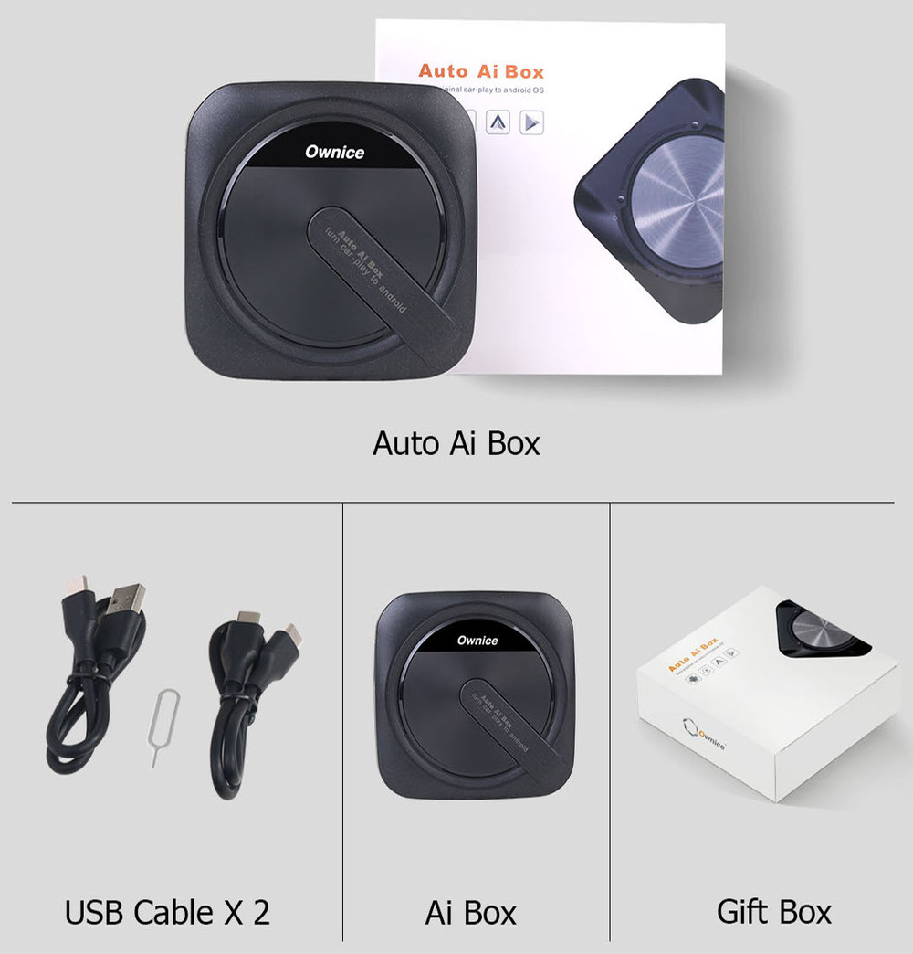 Мультимедиа блок с навигацией для Toyota 2019+ со штатным проводным CarPlay - Carmedia OL-AI-A5 Android 11, ТОП процессор, 4Гб-64Гб, 4G-SIM слот, подключение по USB