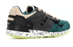 Afew x Saucony Shadow 5000 "Time and Space" joint breathable and wear-resistant low-cut retro sports casual shoes black and green M wide