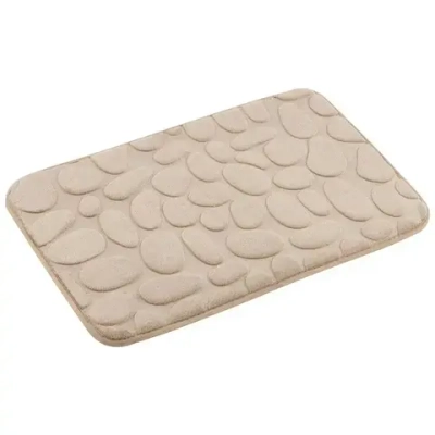 Коврик для ванной Stone, 40*60 см, цвет-бежевый
