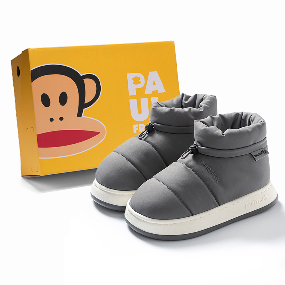 PAUL FRANK Couple"s Insulated Shoes Thermal Waterproof Low top Snow Boots Men"s