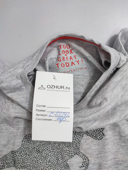 Футболка Mothercare модная на 2/3 года