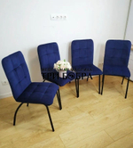Стул «ЛОРД» синий велюр