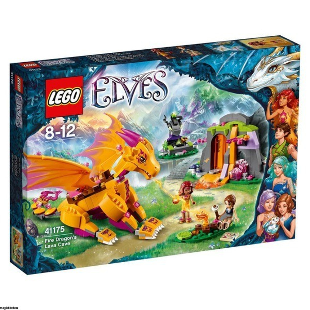 LEGO Elves: Лавовая пещера дракона огня 41175 — Fire Dragon's Lava Cave — Лего Эльфы