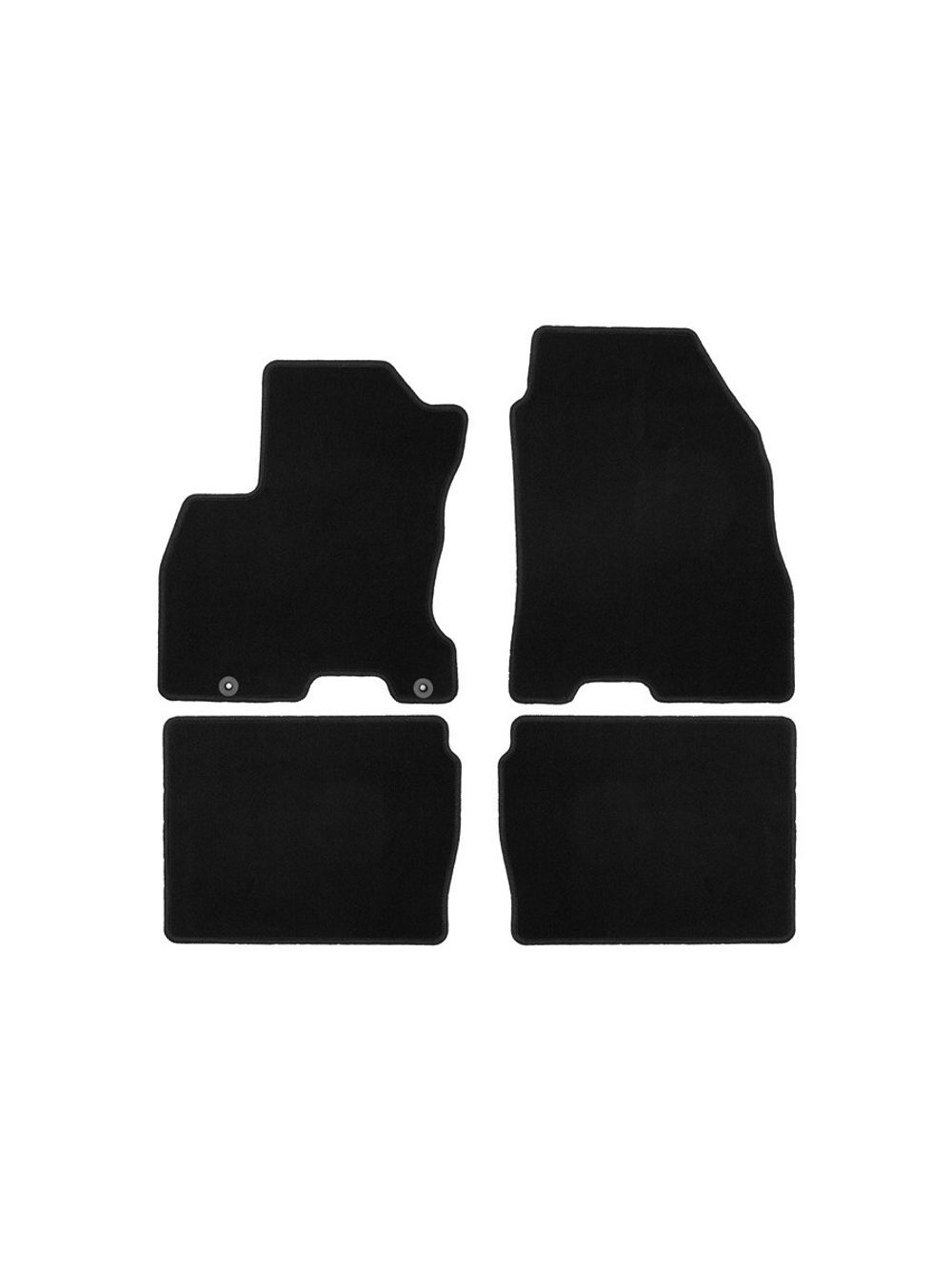 Коврики в салон для EVOLUTE i-PRO 2022- седан, 4шт (текстиль) KLEVER0112100101200K