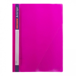 Папка-скоросшиватель пластиковая "Neon", неон, прозрачная, 200/350 мк, А4 230*310, цвета ассорти