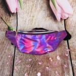 Сумка на пояс «Ультрамарин - Elements», цвет фиолетовый, 30*13*7см