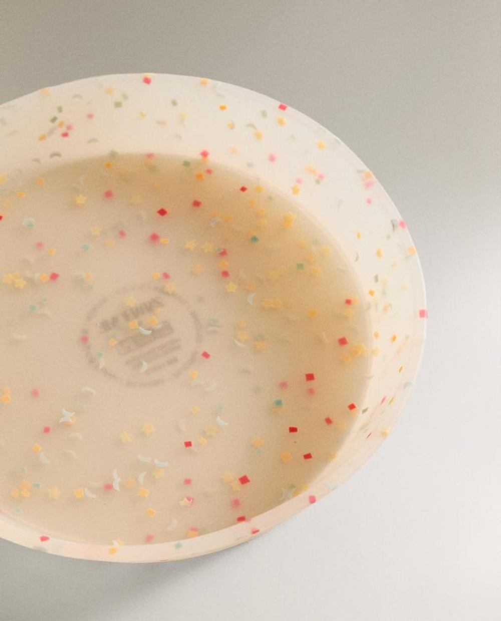 ZARA HOME ДЕТСКАЯ ТАРЕЛКА ИЗ СИЛИКОНА «КОНФЕТТИ», РАЗНОЦВЕТНЫЙ