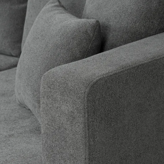 Диван раскладной Colston правосторонний 288 см, темно-серый